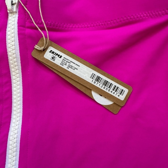 NWT skims sporty zipper swim mini skirt - Picture 2 of 2